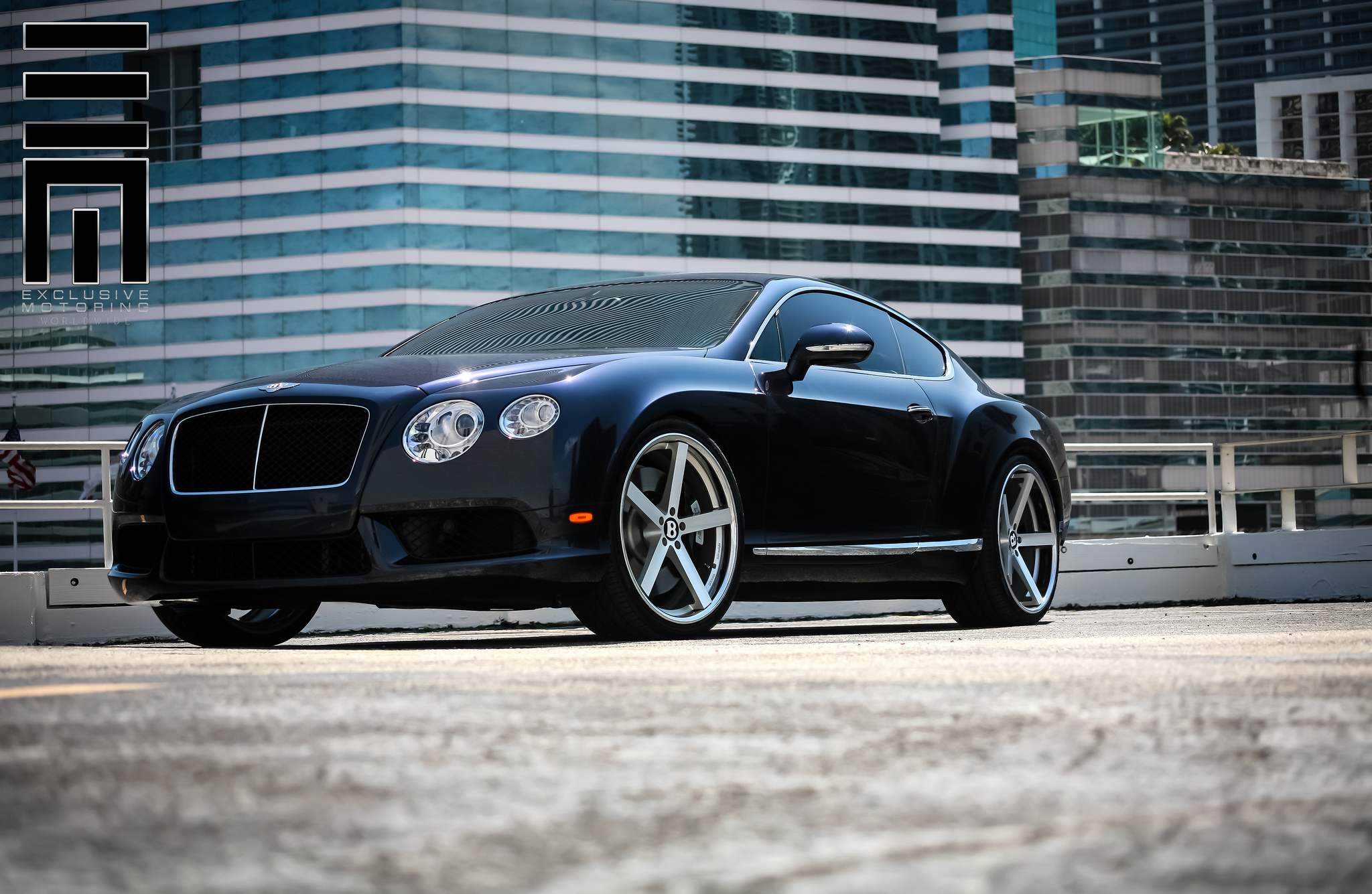 Giovanna Mecca Silver on 2013 Bentley Continental GT Coupe